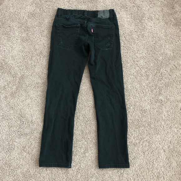 Levi’s 511 Slim Black Kids Jeans 12 Reg - Picture 9 of 11